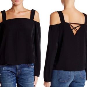 harlowe and graham off the shoulder top
